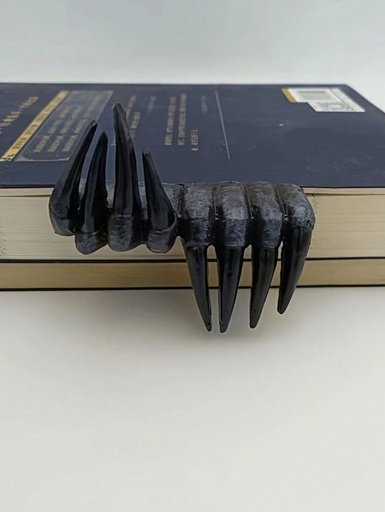 Black Claws Plastic Bookmark